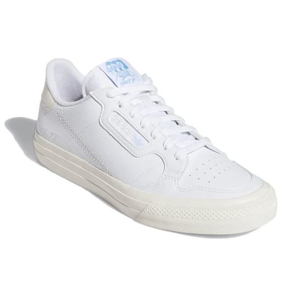 NEW Kid's Size 4 ADIDAS Unity x Continental Vulc Shoes Cloud White EH1808 - Picture 5 of 6
